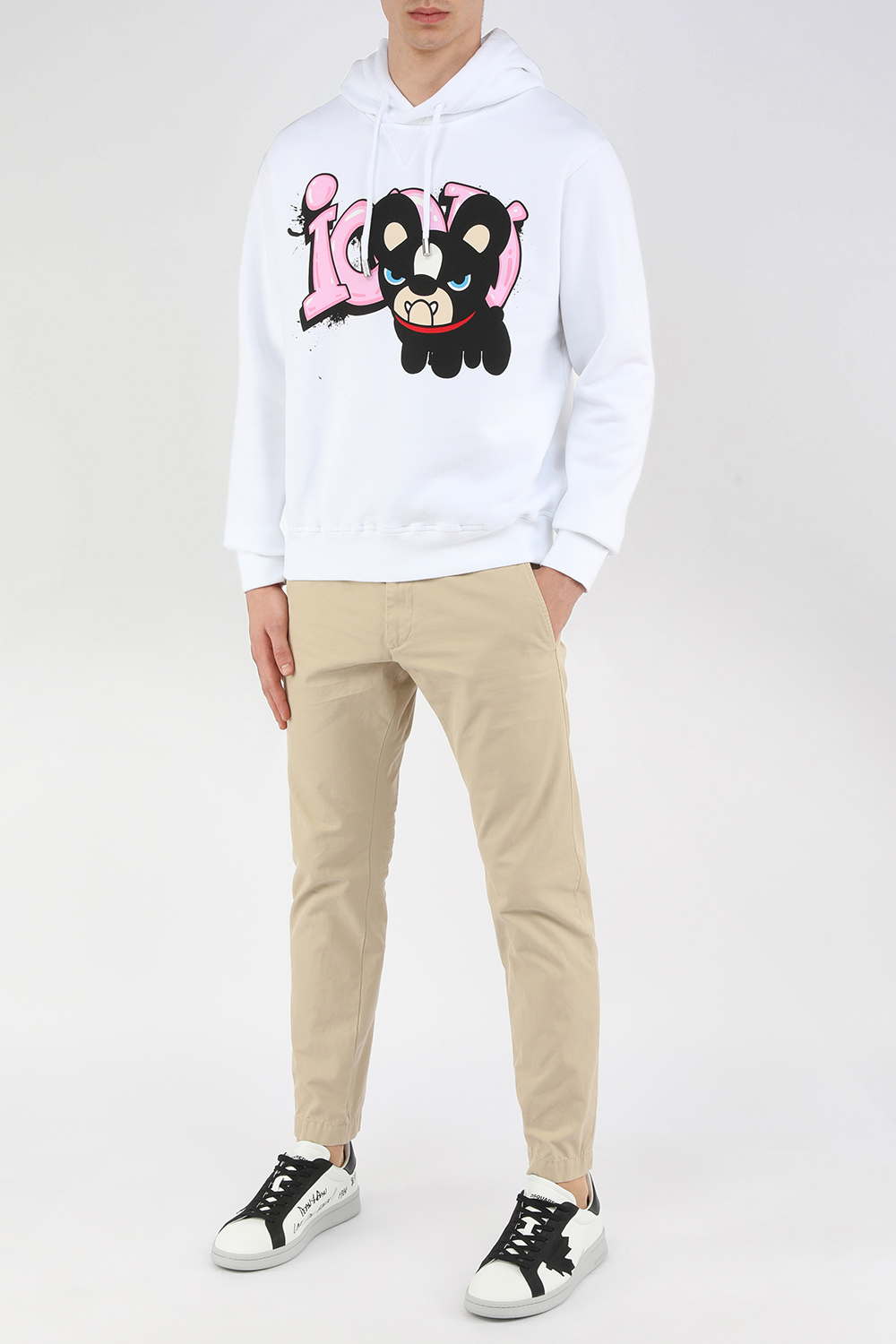 מכנסי קול גיי בגוון בז'